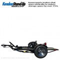 Kendon Dual Ride-Up SRL Folding Motorcycle Trailer